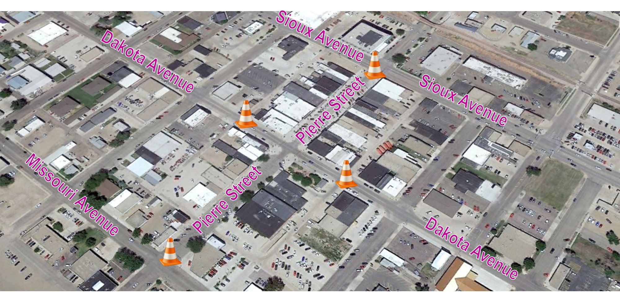 pierre street closure