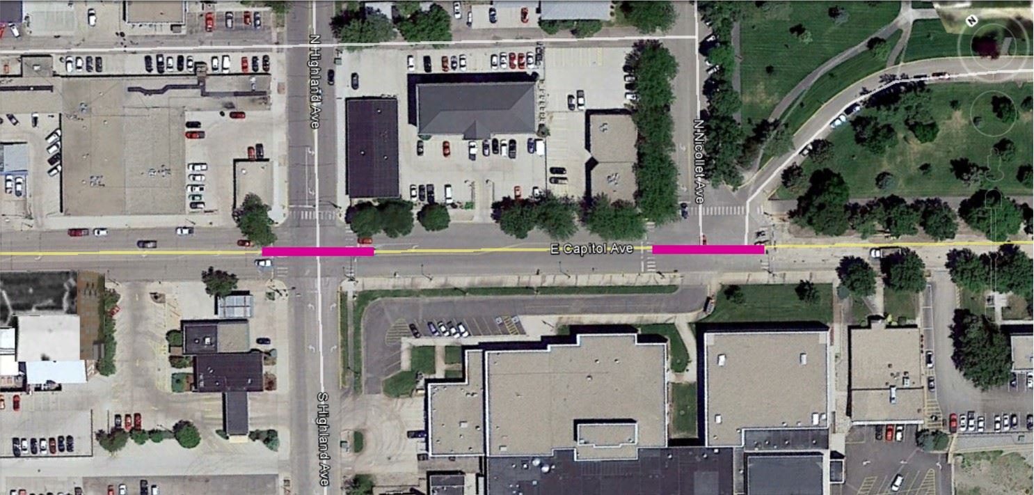 CAP AVE MANHOLE WORK