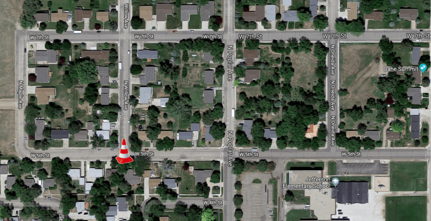 6.3.19_FIFTH AND WILLOW INTERSECTION CLOSURE_MAP