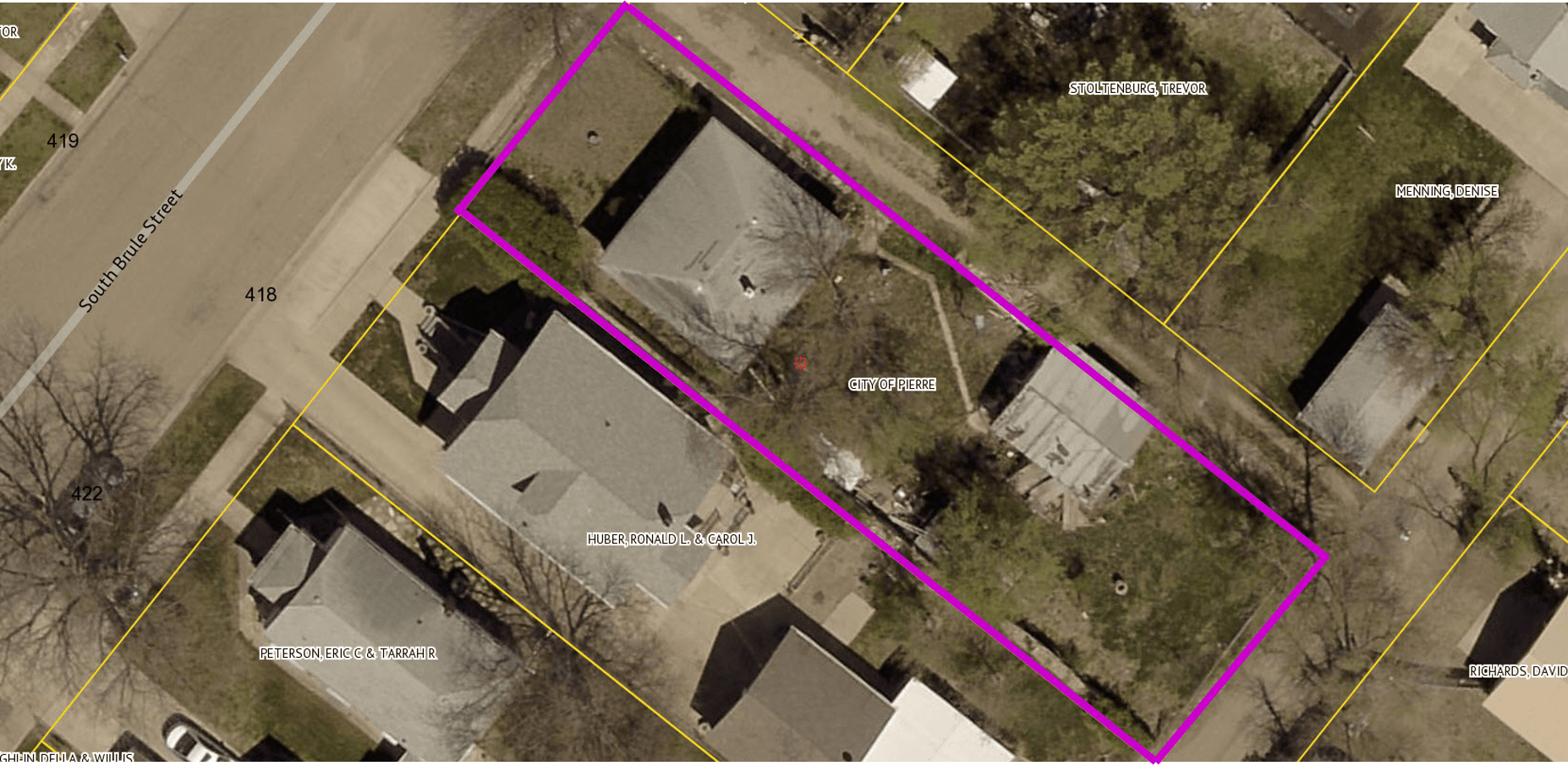 SURPLUS PROPERTY MAP