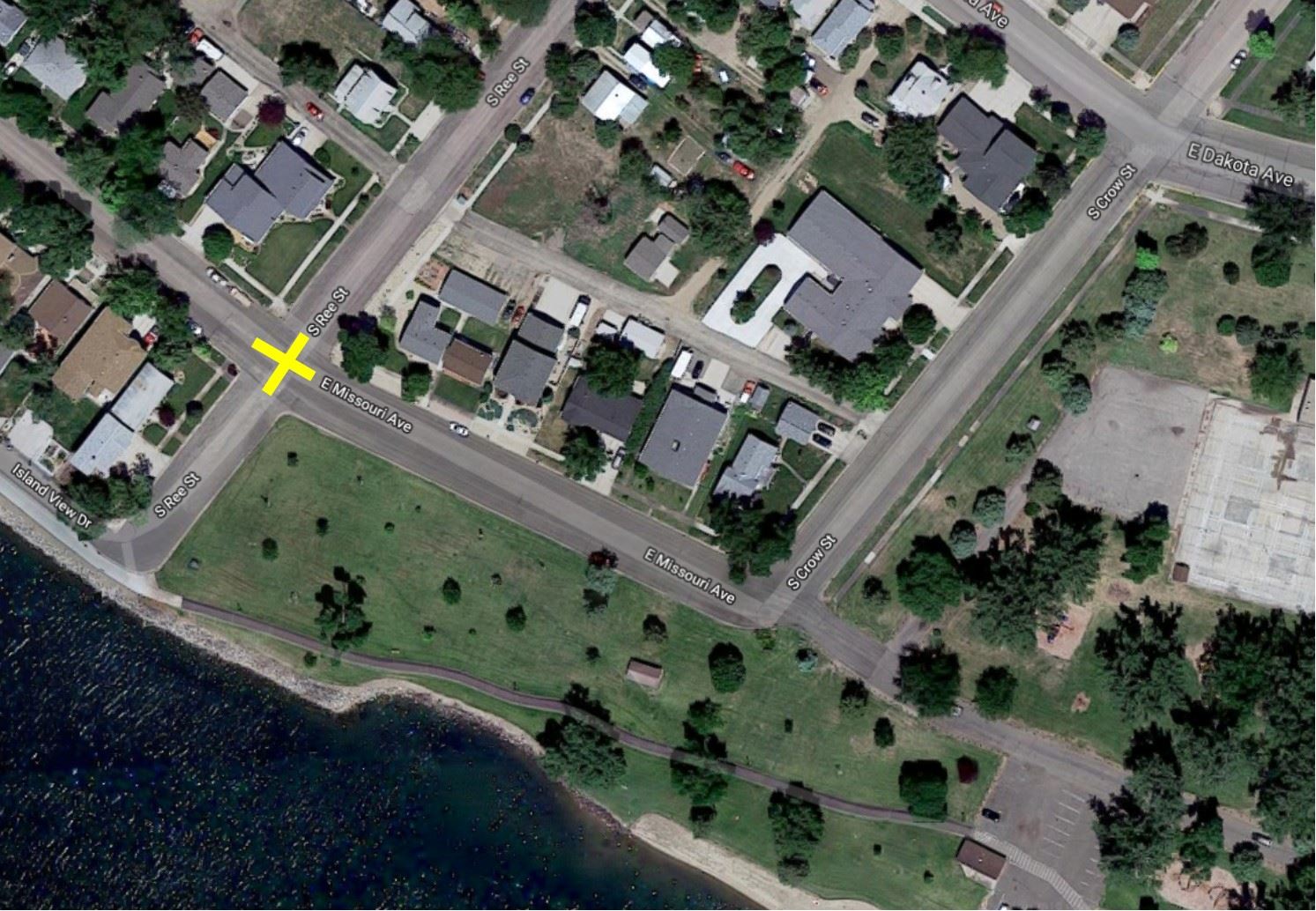MISSOURI AND REE INTERSECTION_MAP