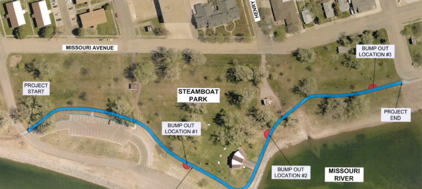 STEAMBOAT TRAIL PROJECT MAP