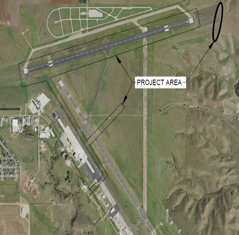 AIRPORT RUNWAY MAP