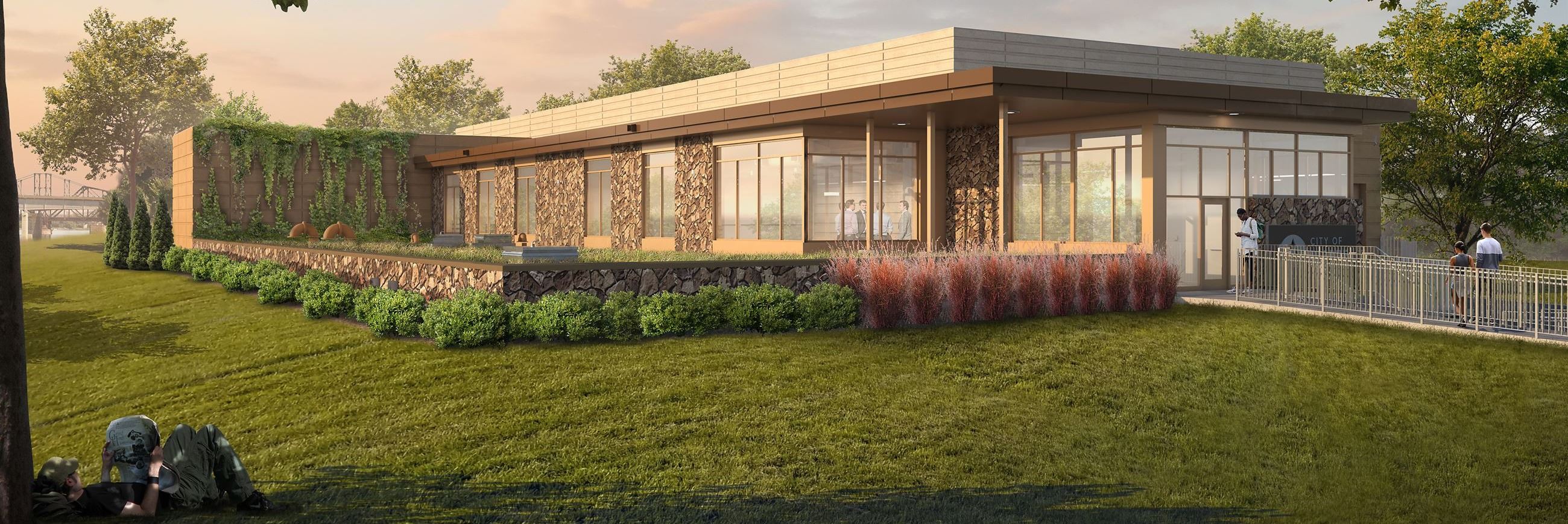 Exterior_drinking water treatment facility