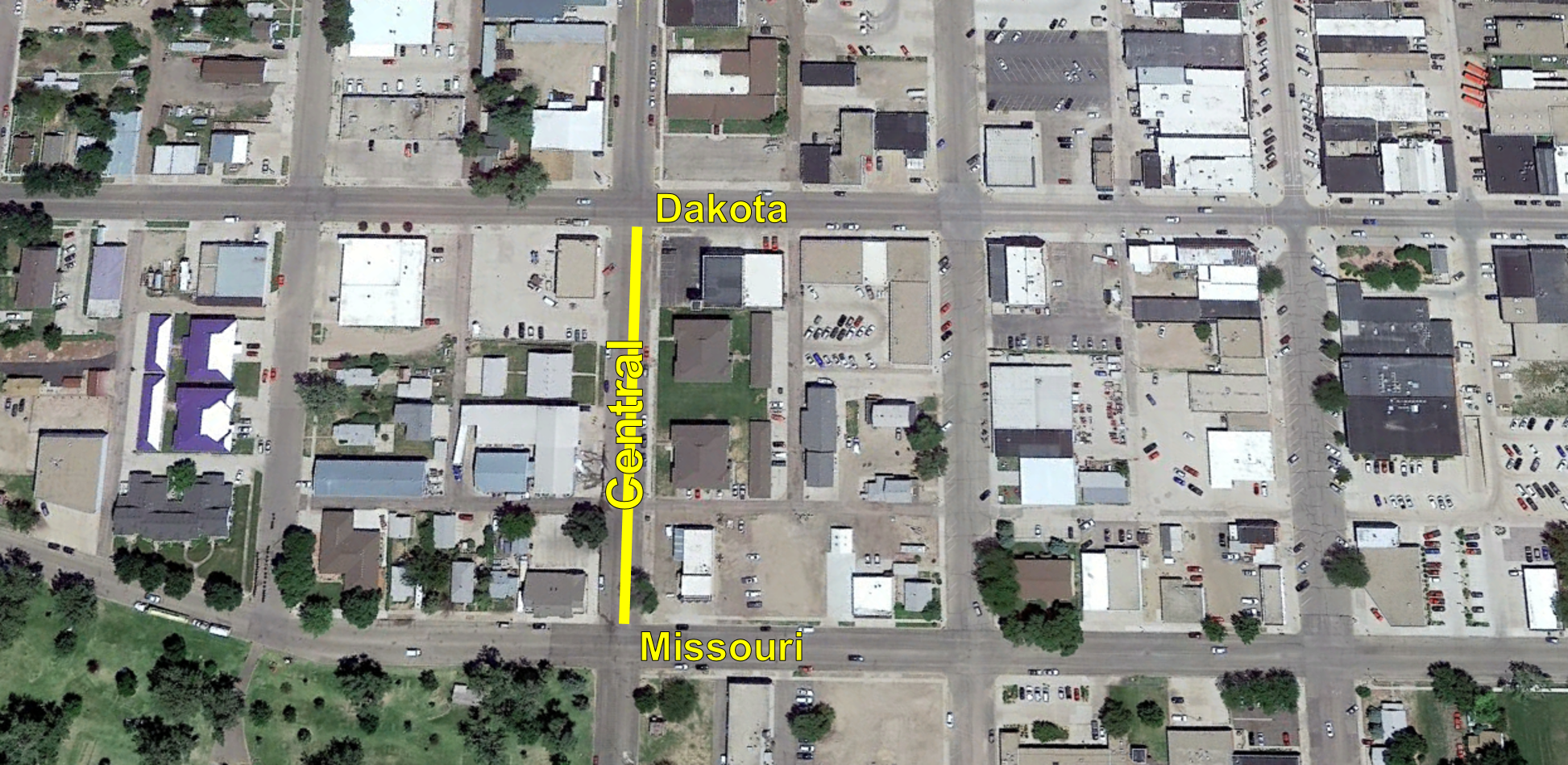 9.27.22_CENTRAL AVE CLOSURE MAP