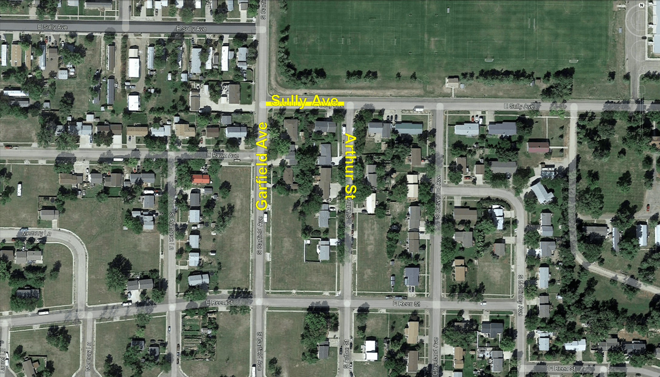 9.26.23_SSULLY AVE STREET CLOSURE MAP