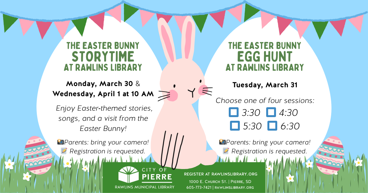 Easter Egg Hunt Tuesday March 31