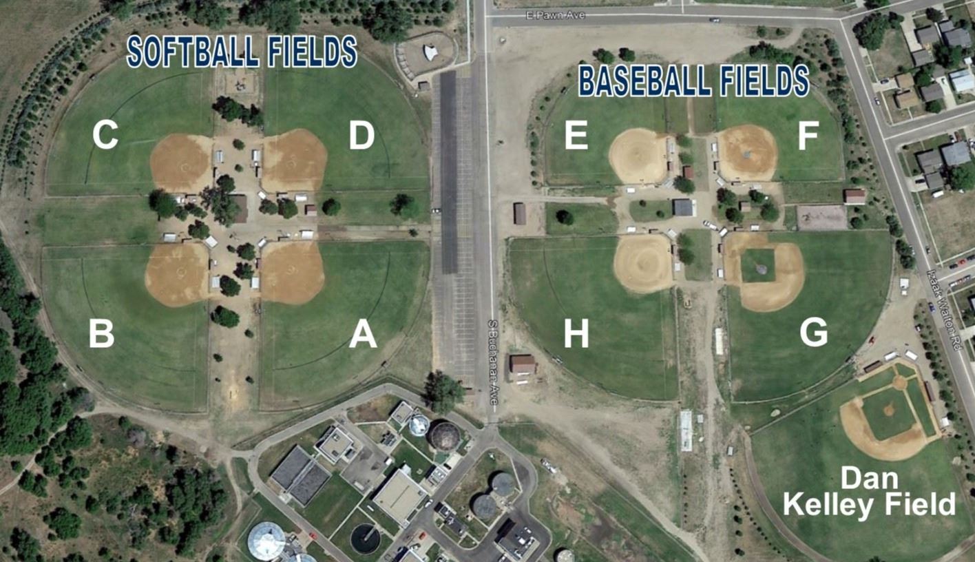 OAHE SPORTS COMPLEX MAP